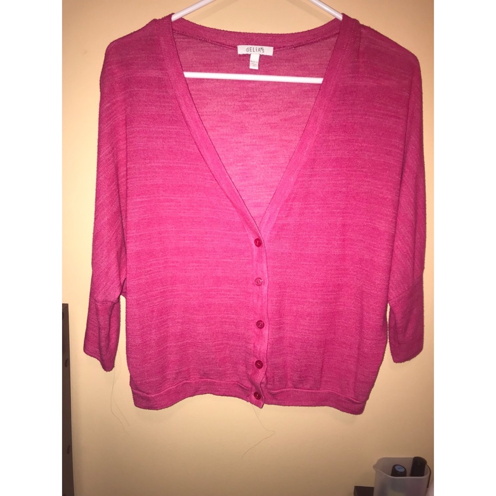 Pink Cardigan
